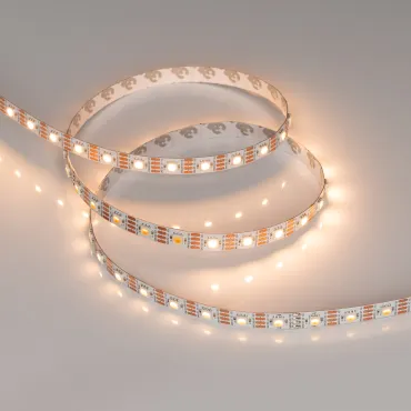 Arlight Лента SPI-B60-10mm 12В Warm2700-PX1-RAM 9.3 В/м IP20 5060 5м 033438