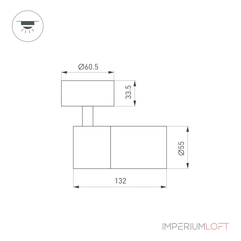 Arlight Светильник SP-ARTEMIS-SURFACE-FLAP-R55-12Вт Warm3000 WH 8-80 deg 230В IP20 051791 Arlight Светильник SP-ARTEMIS-SURFACE-FLAP-R55-12Вт Warm3000 WH 8-80 deg 230В IP20 051791