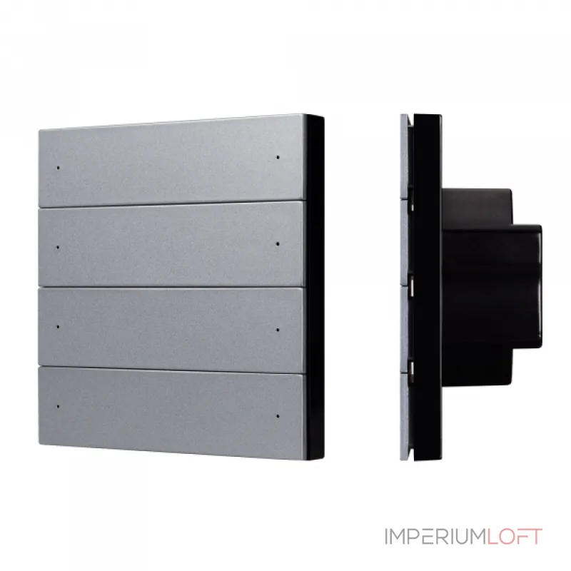 Arlight INTELLIGENT ARLIGHT Кнопочная панель SMART-DMX512-801-22-8G-8SC-DIM-IN Grey 230В 2.4G IARL IP20 039315 Arlight INTELLIGENT ARLIGHT Кнопочная панель SMART-DMX512-801-22-8G-8SC-DIM-IN Grey 230В 2.4G IARL IP20 039315