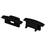 Arlight Заглушка LINE-2308-F BLACK с отверстием 040320