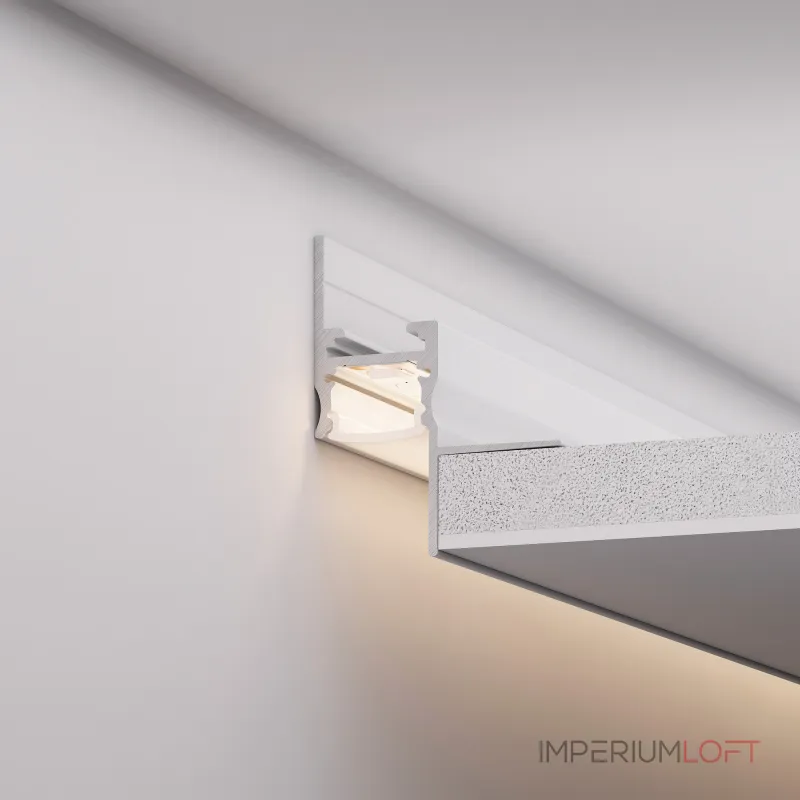 Arlight Профиль СEIL-S14-SHADOW-T-2000 WHITE Алюминий 040778