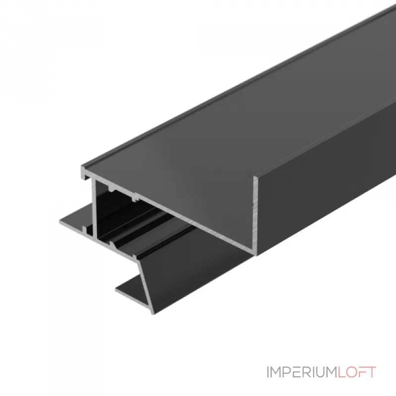 Arlight Профиль СEIL-S18-SHADOW-SIDE-3000 ANOD BLACK Алюминий 047639