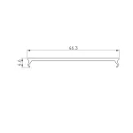 Arlight Экран матовый для KLUS-POWER-W50-F Длина 2 Ширина 0 046 Высота 0 005 028933