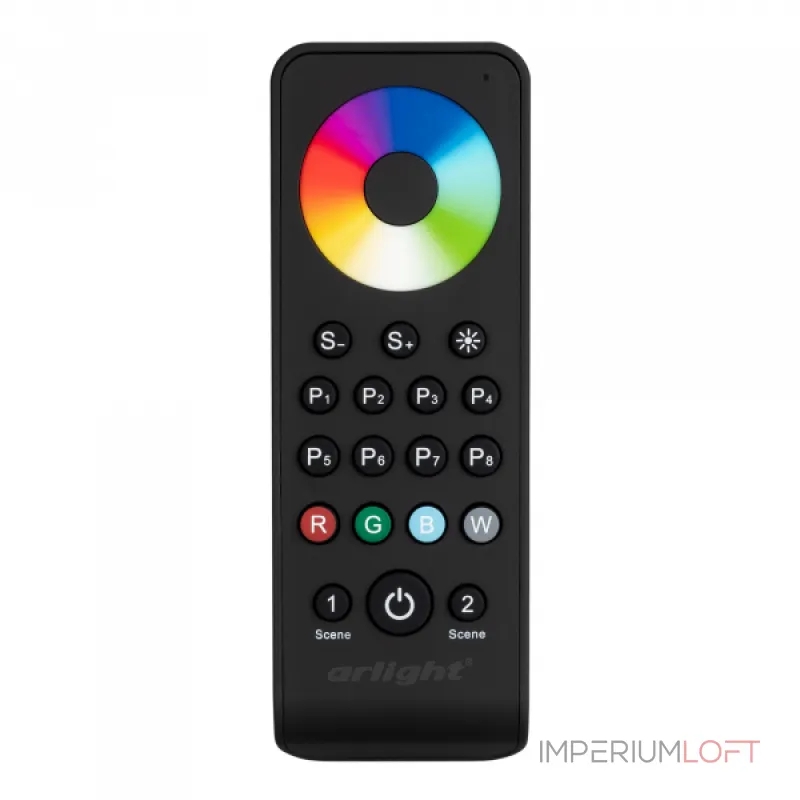 Arlight Пульт SMART-R43-RGBW Black 1 зона 2.4G IP20 031937 Arlight Пульт SMART-R43-RGBW Black 1 зона 2.4G IP20 031937