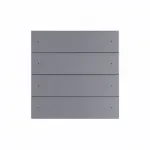 Arlight INTELLIGENT ARLIGHT Кнопочная панель SMART-DMX512-801-22-8G-8SC-DIM-IN Grey 230В 2.4G IARL IP20 039315