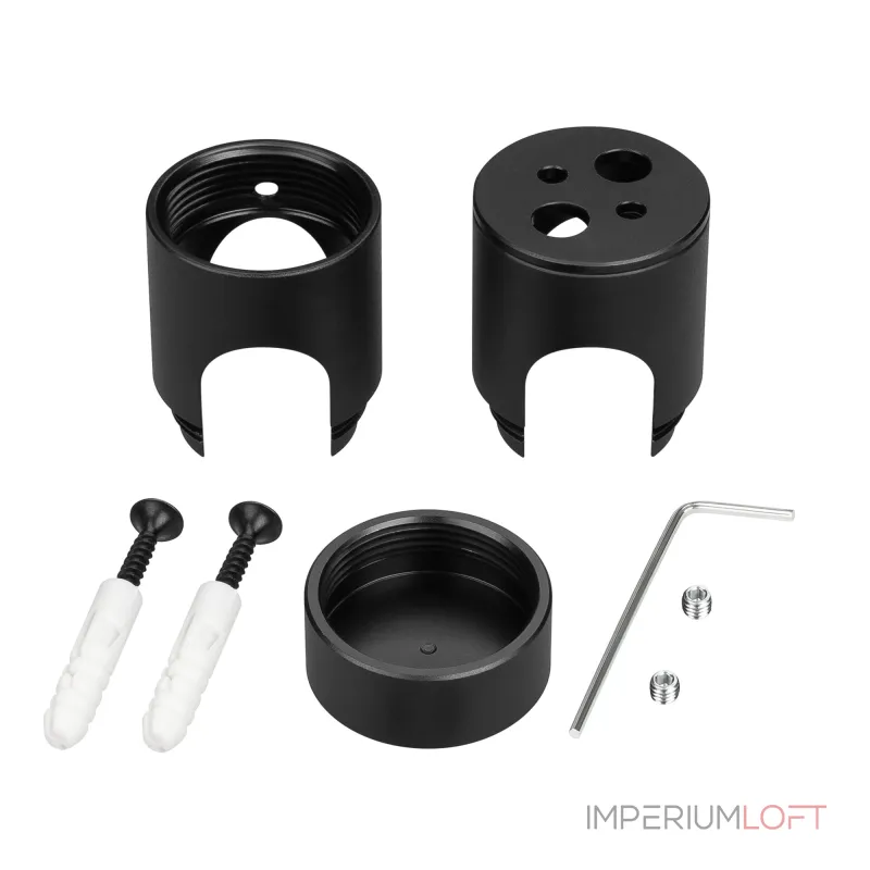 Arlight Крепление MOONLIGHT-CYL-D18-DUO-BLACK Металл 047340