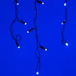 Arlight Светодиодная гирлянда ARD-EDGE-CLASSIC-2400x600-BLACK-88LED-STD BLUE 230В 6Вт Ardecoled IP65 026009
