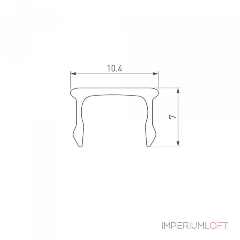 Arlight Экран ARH-PLINTUS-FANTOM-2000 Opal 035644 Arlight Экран ARH-PLINTUS-FANTOM-2000 Opal 035644