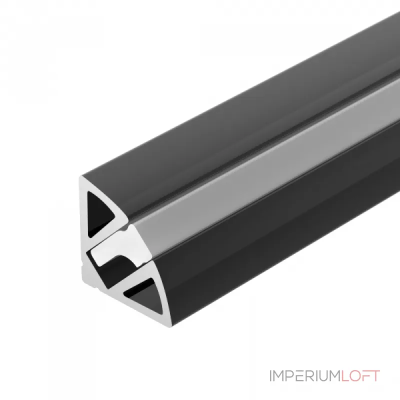 Профиль SL-KANT-H11-2000 ANOD BLACK Arlight Алюминий 044086 Профиль SL-KANT-H11-2000 ANOD BLACK Arlight Алюминий 044086