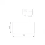 Светильник LGD-CALIPSO-4TR-R85-30Вт Day4000-MIX WH 38 deg 230В TRIAC Arlight IP20 046737
