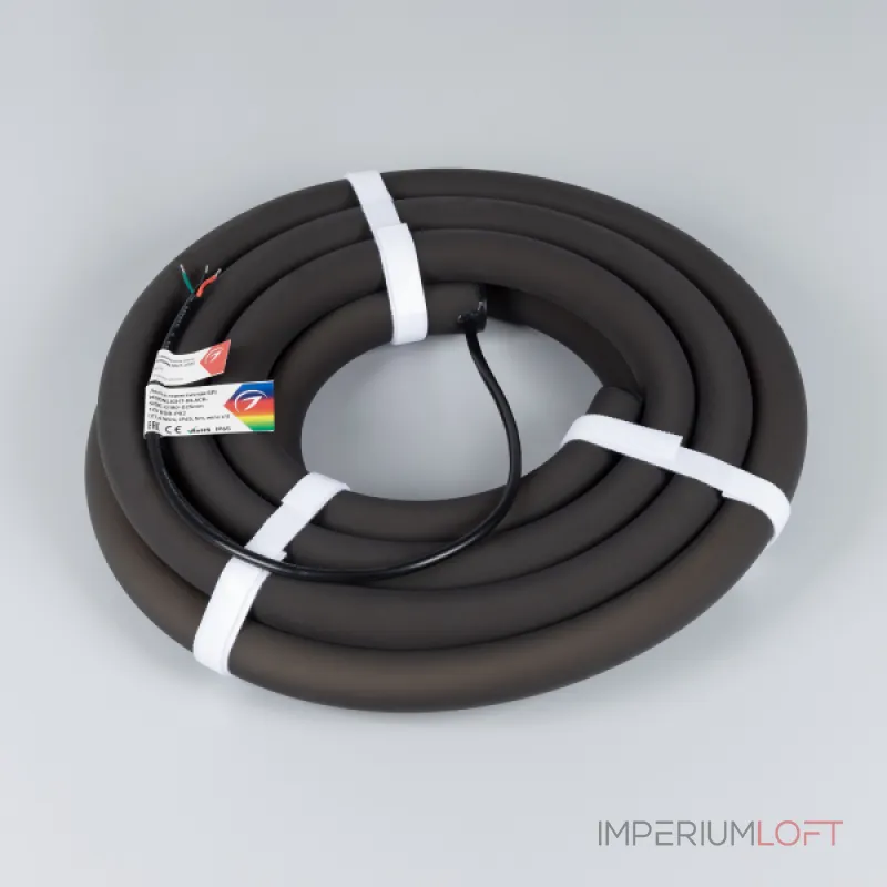 Лента герметичная SPI MOONLIGHT-BLACK-SIDE-G180-D25mm 12В RGB-PX2 21.6 В/м IP65 5м Arlight 044974 Лента герметичная SPI MOONLIGHT-BLACK-SIDE-G180-D25mm 12В RGB-PX2 21.6 В/м IP65 5м Arlight 044974
