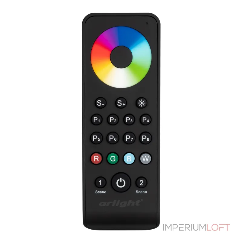 Arlight Пульт SMART-R43-RGBW Black 1 зона 2.4G IP20 031937 Arlight Пульт SMART-R43-RGBW Black 1 зона 2.4G IP20 031937