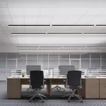 Arlight Профиль LINE-5050-DUAL-3000 ANOD BLACK Алюминий 047487