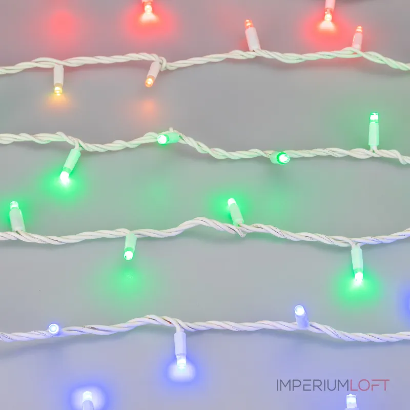 Arlight Светодиодная гирлянда ARD-STRING-PRO-10000-WHITE-100LED-LIVE RGB-DMX 24В 10Вт Ardecoled IP65 031752