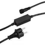Arlight Шнур питания ARD-CLASSIC-FLASH-1.5M Black 230В 1.6A Ardecoled Закрытый 025885
