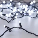 Arlight Светодиодная гирлянда ARD-STRING-CLASSIC-10000-BLACK-100LED-MILK-STD White 230В 7Вт Ardecoled IP65 031206