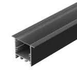 Arlight Профиль SL-LINIA49S-F-2000 ANOD BLACK Алюминий 039389