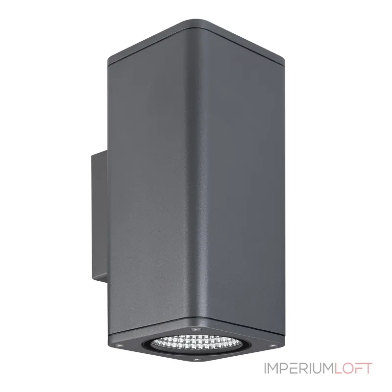 Светильник LGD-EVO-WALL-TWIN-S100x100-2x12Вт Day4000 GR 44 deg 230В Arlight IP54 046194 Светильник LGD-EVO-WALL-TWIN-S100x100-2x12Вт Day4000 GR 44 deg 230В Arlight IP54 046194