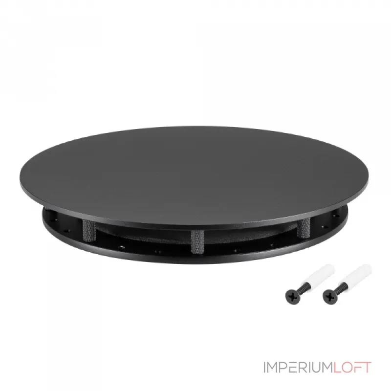 Крепление MOONLIGHT-BASE-ROUND-D18-L Black Arlight Металл 046062