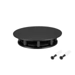 Крепление MOONLIGHT-BASE-ROUND-D18-S Black Arlight Металл 046063