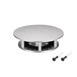 Крепление MOONLIGHT-BASE-ROUND-D25-S Silver Arlight Металл 046085