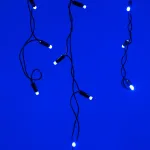Arlight Светодиодная гирлянда ARD-EDGE-CLASSIC-2400x600-BLACK-88LED-STD BLUE 230В 6Вт Ardecoled IP65 026009