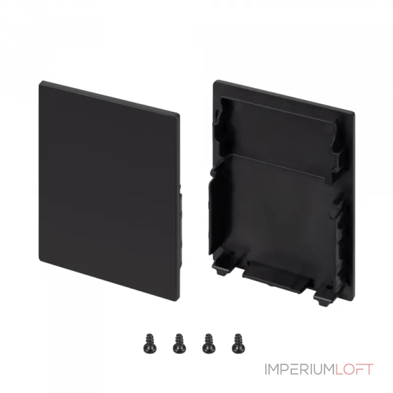 Заглушка SL-LINE-4050-3L-MIDDLE BLACK глухая Arlight 044676