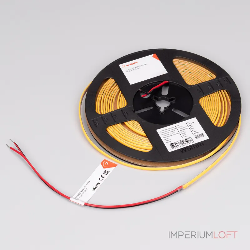 Лента COB-X480-4mm 24В Gold 4 В/м IP20 5м Arlight 046908