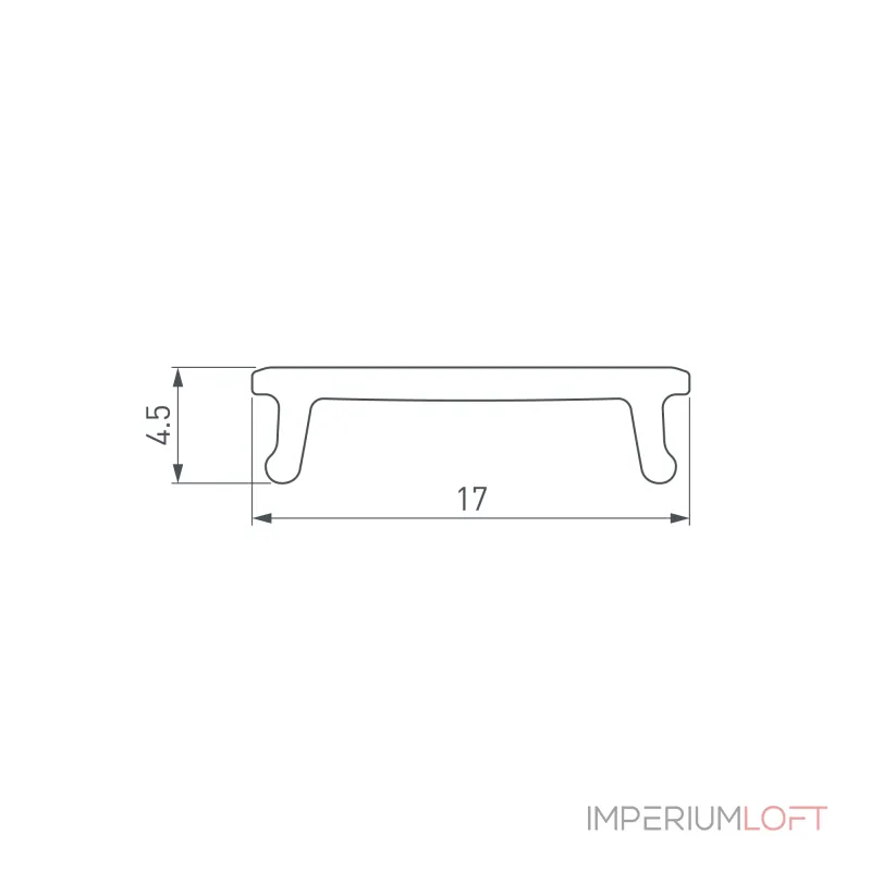 Arlight Экран СEIL-S14-SHADOW-2000 FLAT OPAL 042097
