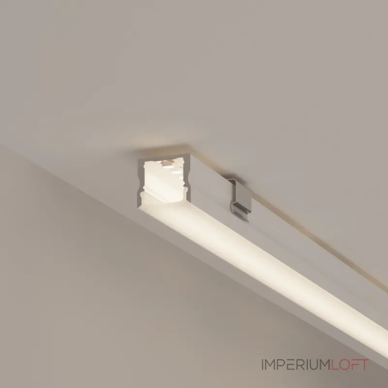Arlight Профиль LINE-1715-2000 WHITE Алюминий 044259 Arlight Профиль LINE-1715-2000 WHITE Алюминий 044259