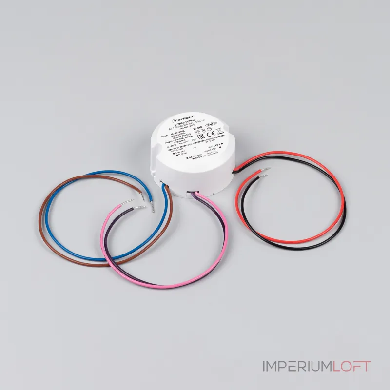 Arlight Блок питания ARJ-SN-40300-PFC-DALI-R 12Вт 9-40В 0.3A IP20 038299(1)