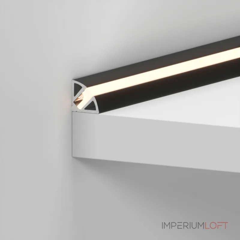 Профиль SL-KANT-H11-2000 ANOD BLACK Arlight Алюминий 044086 Профиль SL-KANT-H11-2000 ANOD BLACK Arlight Алюминий 044086