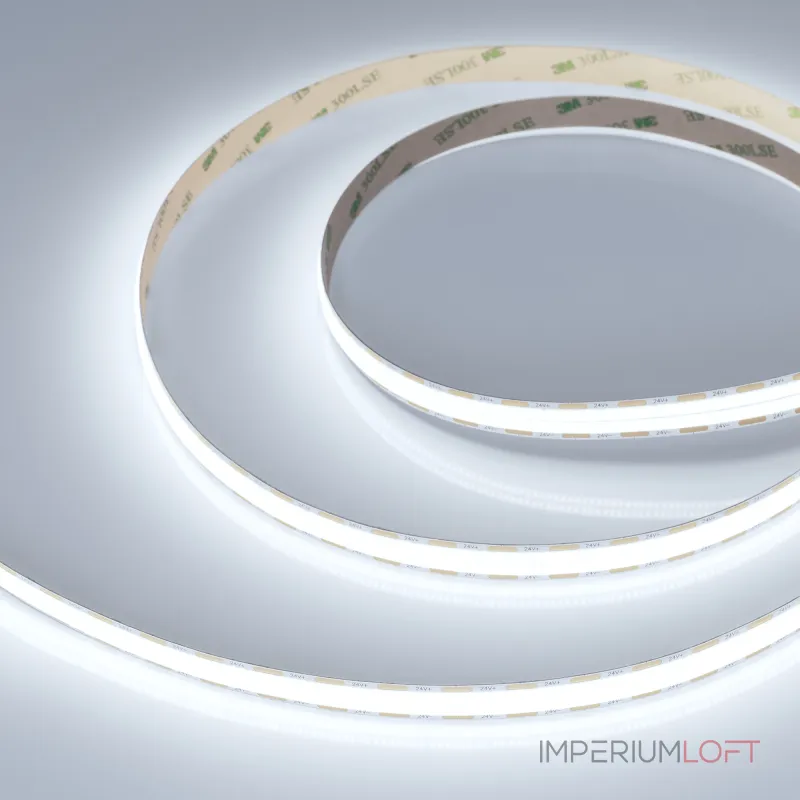 Лента COB-X1088-12mm 24В White6000 22 В/м IP20 5м Arlight 046929
