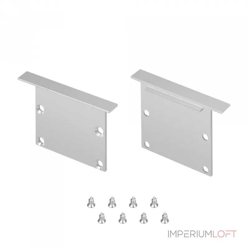 Arlight Заглушка LINIA49-F-S глухая Металл 041760