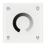Arlight Панель SMART-P4-DIM-G-IN White 12-24В 4x3A Sens 2.4G IP20 034774