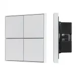 Arlight INTELLIGENT ARLIGHT Кнопочная панель KNX-304-23-IN White BUS Frame IARL IP20 038401