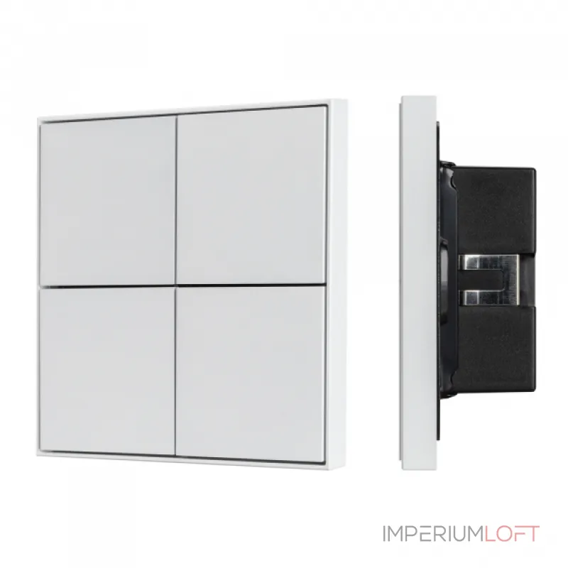 Arlight INTELLIGENT ARLIGHT Кнопочная панель KNX-304-23-IN White BUS Frame IARL IP20 038401 Arlight INTELLIGENT ARLIGHT Кнопочная панель KNX-304-23-IN White BUS Frame IARL IP20 038401