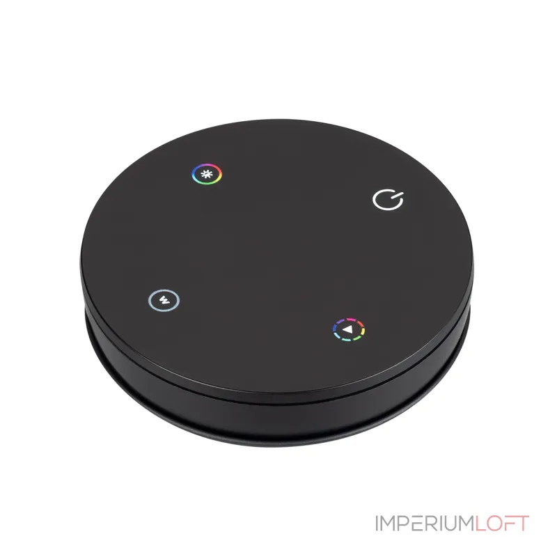 Arlight INTELLIGENT Пульт SMART-801-22-1G-RGBW Black 3В Magnet 2.4G IP20 046479 Arlight INTELLIGENT Пульт SMART-801-22-1G-RGBW Black 3В Magnet 2.4G IP20 046479