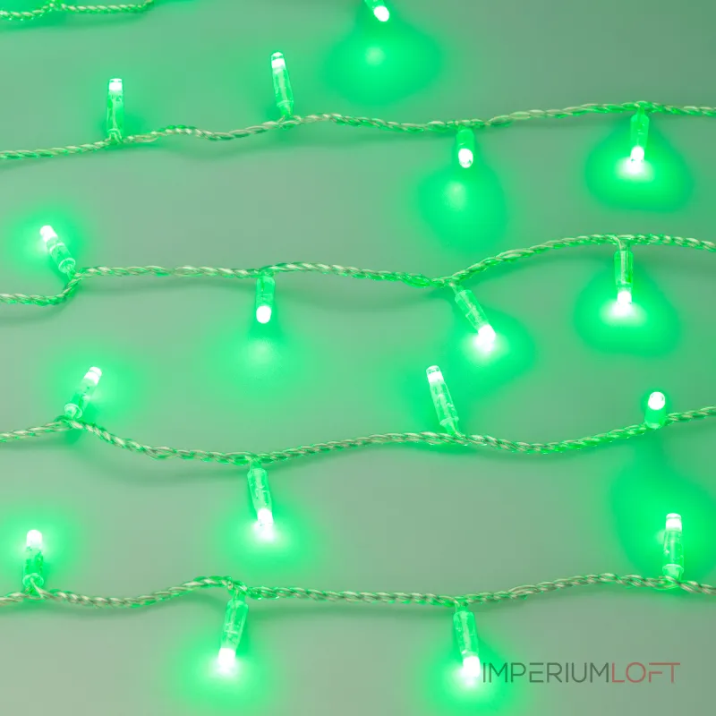 Arlight Светодиодная гирлянда ARD-STRING-CLASSIC-10000-CLEAR-100LED-LIVE RGB-DMX 24В 10Вт Ardecoled IP65 031740