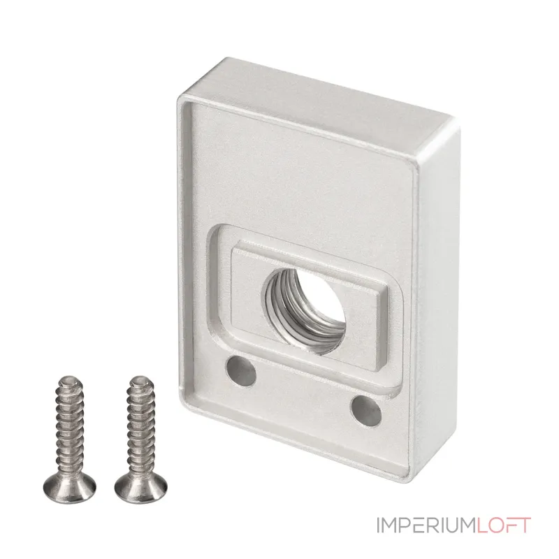 Arlight Заглушка ARH-FLOOR27-H28-SIDE с отверстием Металл 038702 Arlight Заглушка ARH-FLOOR27-H28-SIDE с отверстием Металл 038702
