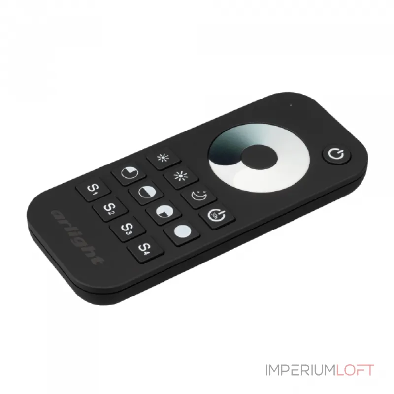 Arlight Пульт SMART-R24-DIM Black 1 зона 2.4G IP20 031934 Arlight Пульт SMART-R24-DIM Black 1 зона 2.4G IP20 031934