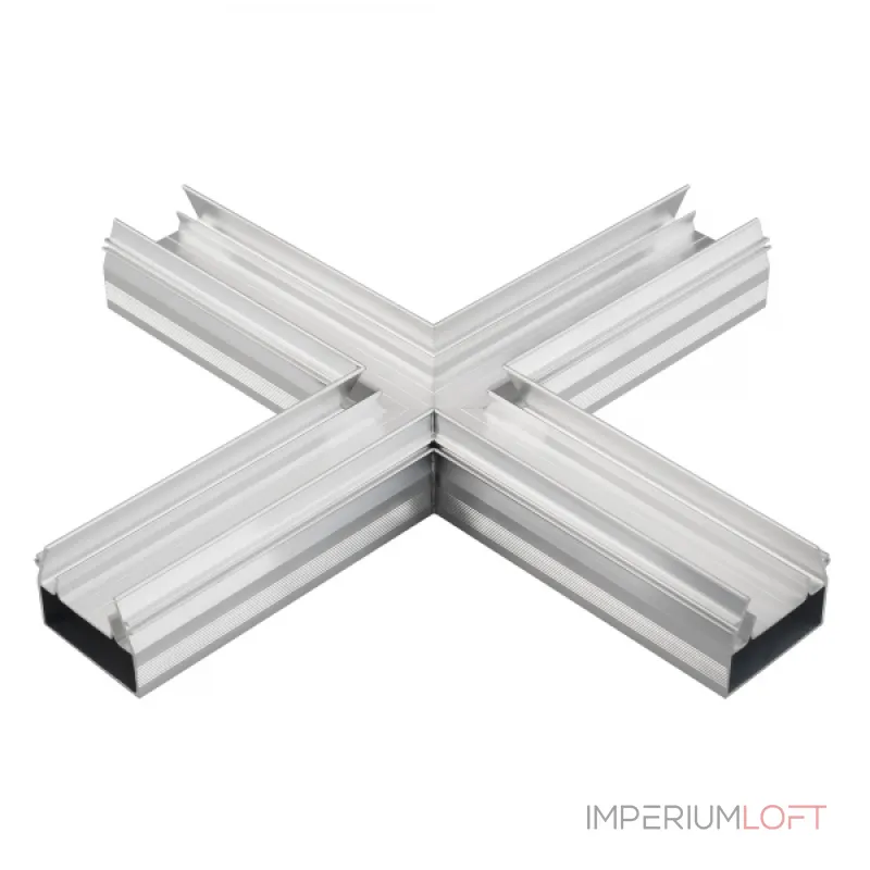 Угол STRETCH-S-35-CEIL-CENTER-X90 крестовой GAMMA35 Arlight Металл 046877 Угол STRETCH-S-35-CEIL-CENTER-X90 крестовой GAMMA35 Arlight Металл 046877