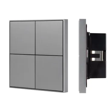 Arlight INTELLIGENT ARLIGHT Кнопочная панель KNX-304-23-IN Grey BUS Frame IARL IP20 038402 Arlight INTELLIGENT ARLIGHT Кнопочная панель KNX-304-23-IN Grey BUS Frame IARL IP20 038402