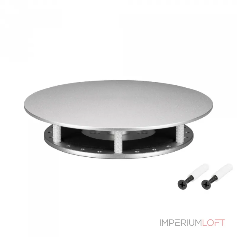 Крепление MOONLIGHT-BASE-ROUND-D25-M Silver Arlight Металл 046088 Крепление MOONLIGHT-BASE-ROUND-D25-M Silver Arlight Металл 046088
