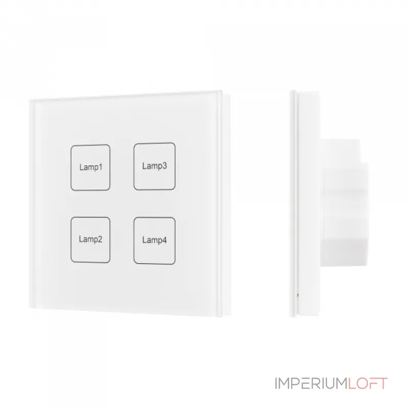 Arlight INTELLIGENT ARLIGHT Сенсорная панель DALI-901-11-ADDR-DIM-DT6-IN White BUS IARL IP20 037192