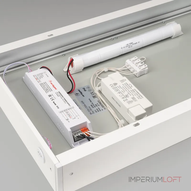Arlight Панель IM-EMERGENCY-1.5H-S300x1200-45Вт White6000 WH 120 deg 230В IP40 034937 Arlight Панель IM-EMERGENCY-1.5H-S300x1200-45Вт White6000 WH 120 deg 230В IP40 034937