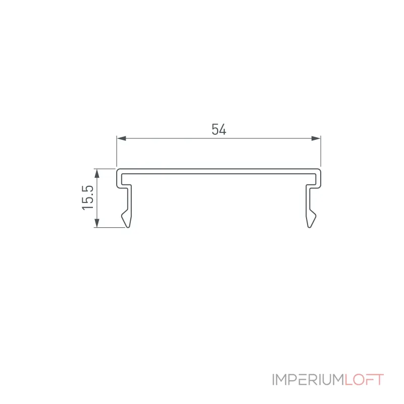 Arlight Экран SL-LINIA55-FANTOM-2000 Frost 027294