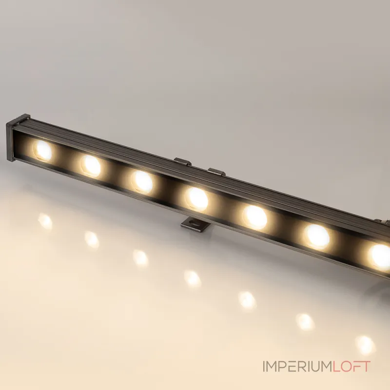 Линейный прожектор AR-LINE-1000-18Вт Warm3000 GR 15x60 deg 230В Arlight IP65 041730