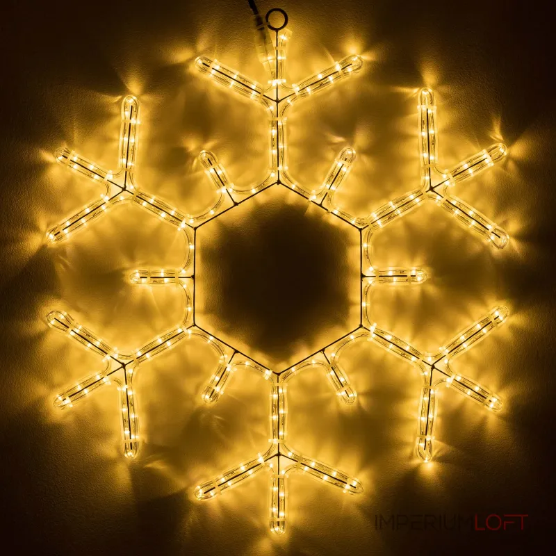 Arlight Фигура ARD-SNOWFLAKE-M5-600x600-360LED Warm 230В 20Вт Ardecoled IP65 034253