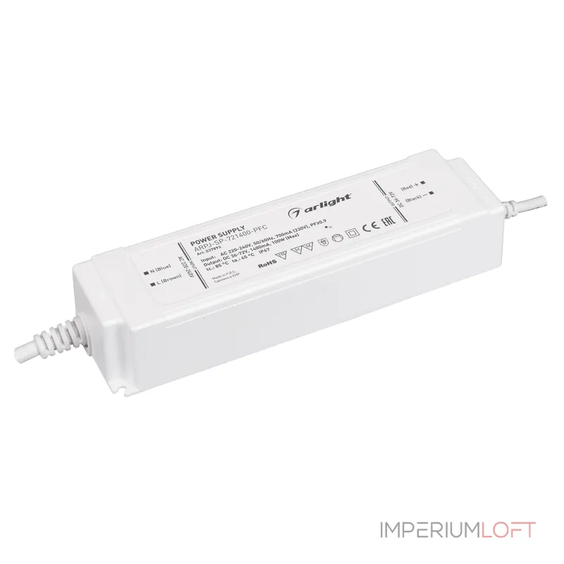Arlight Блок питания ARPJ-SP-721400-PFC 100Вт 36-72В 1.4A IP67 037893
